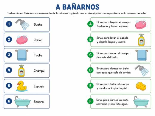 A bañarnos