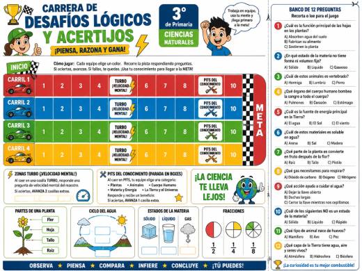 Carrera de Desafíos Lógicos y Acertijos