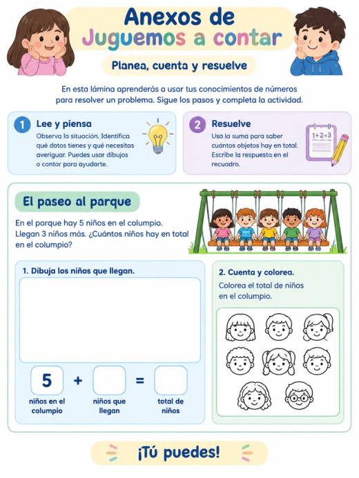Anexos de Juguemos a contar (Primaria)