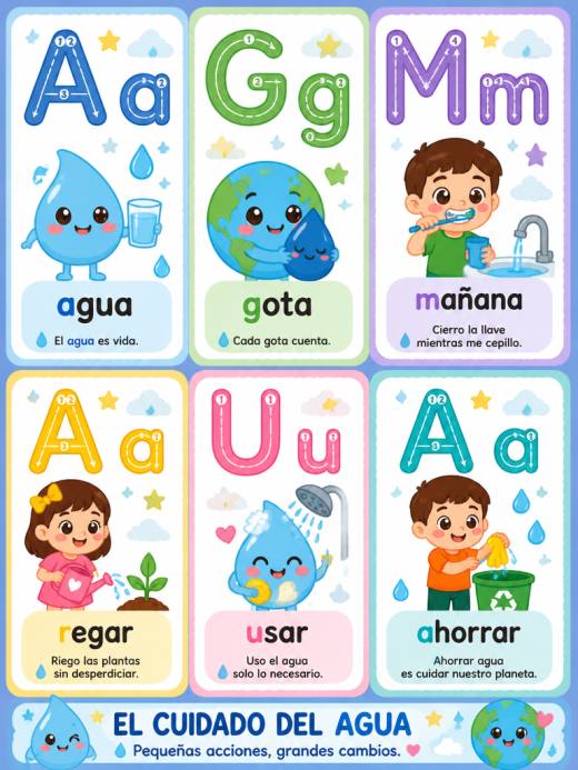 El cuidado del agua