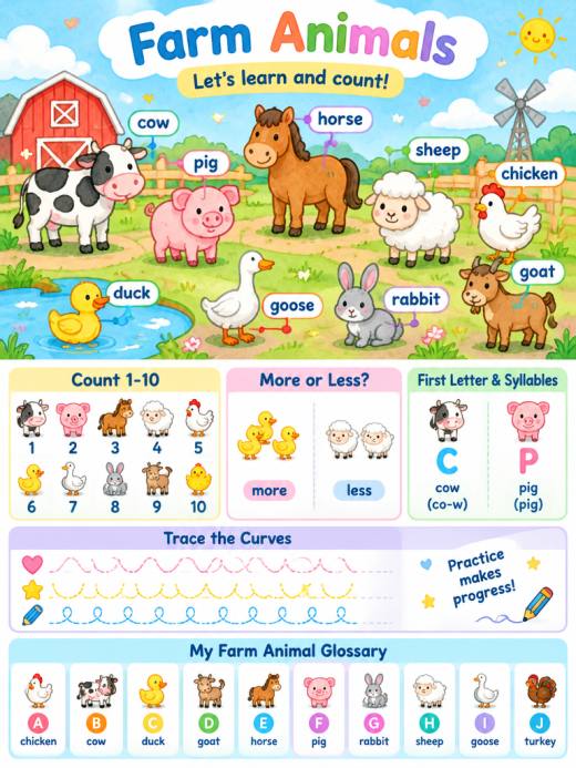 Vocabulary Poster