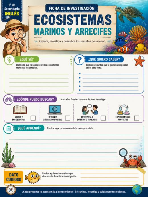 Ecosistemas Marinos y Arrecifes