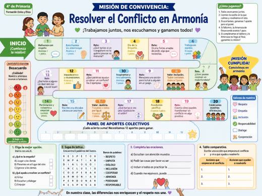 Misión de Convivencia: Resolver el Conflicto en Armonía