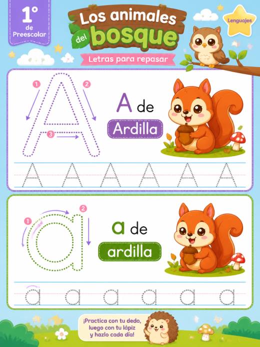 Los animales del bosque