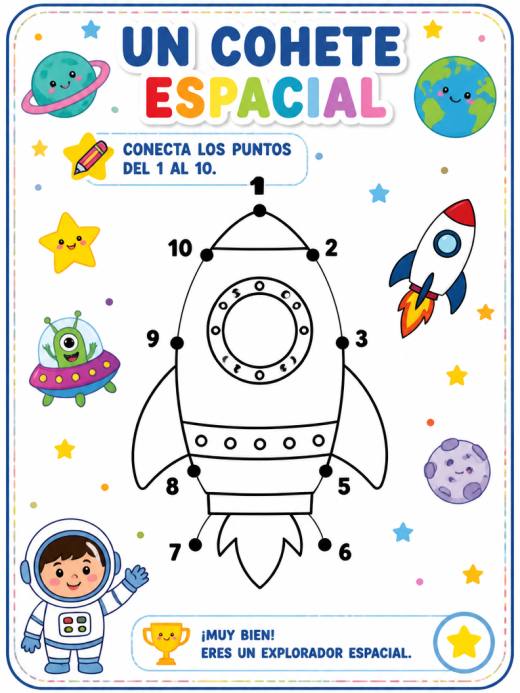 Un Cohete Espacial