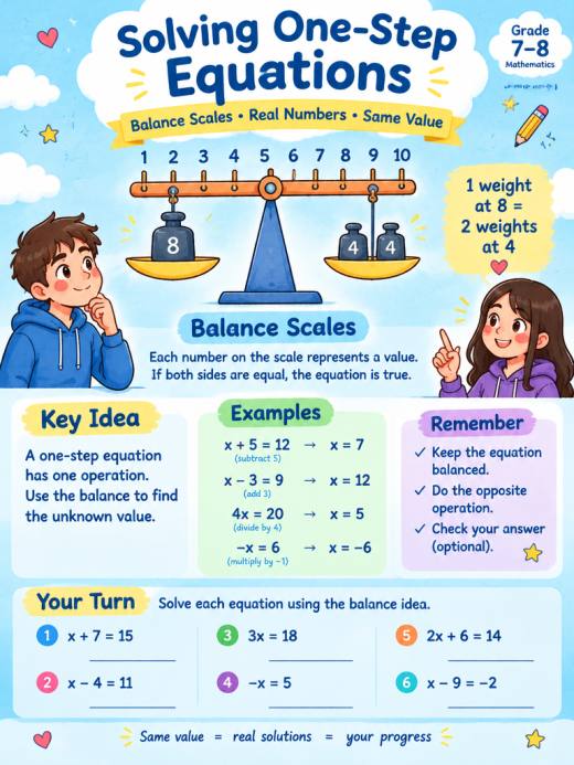 Visual Number Balance