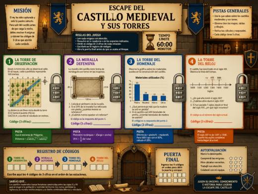 Escape del Castillo Medieval y sus Torres