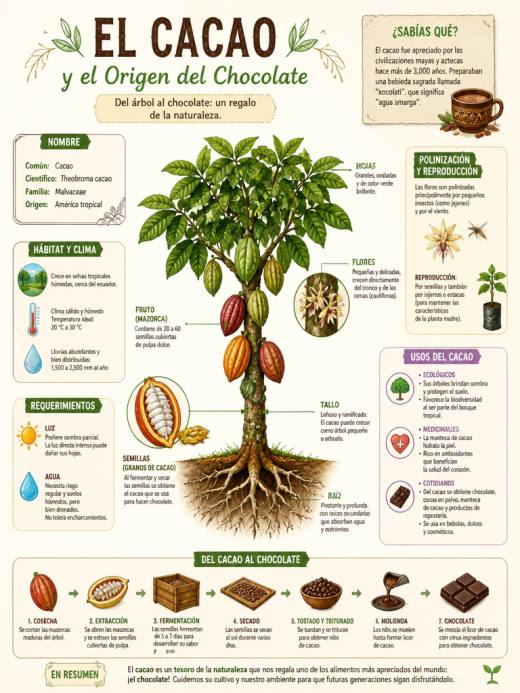 El Cacao y el Origen del Chocolate
