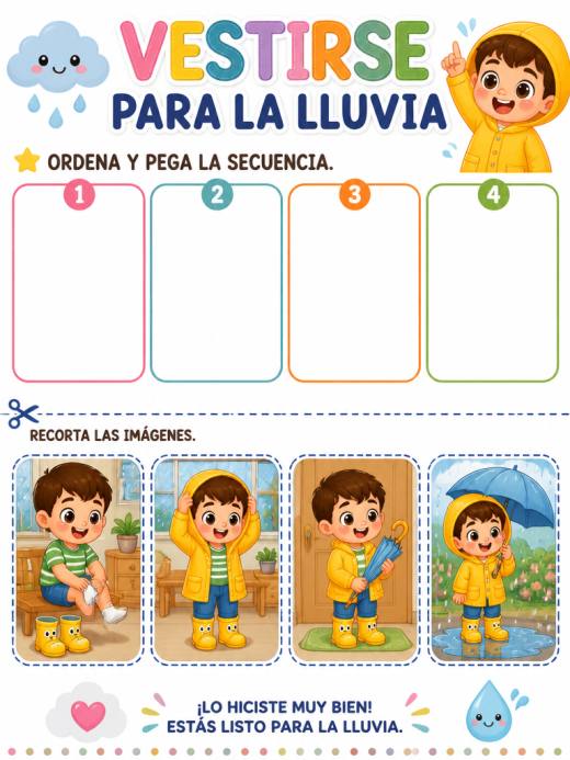 Vestirse para la Lluvia