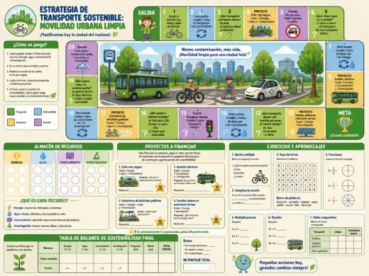 Estrategia de Transporte Sostenible: Movilidad Urbana Limpia
