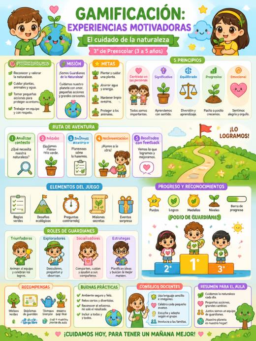 El cuidado de la naturaleza