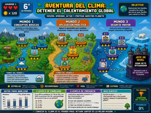 Aventura del Clima: Detener el Calentamiento Global