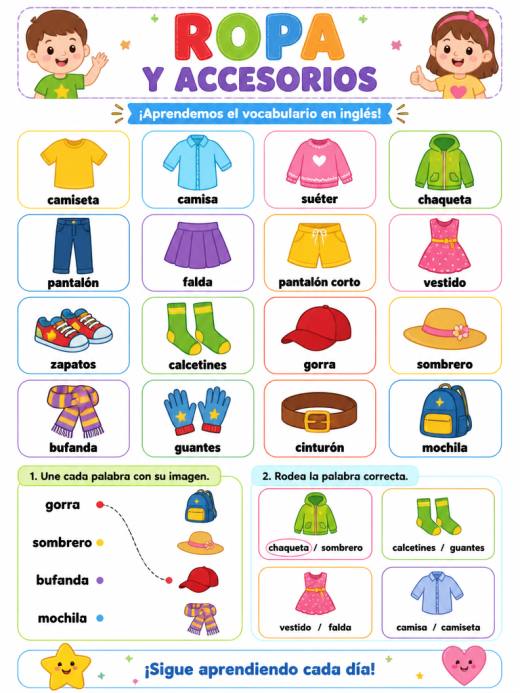 Ropa y Accesorios