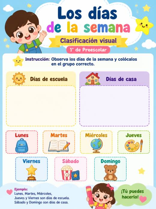 Los dias de la semana