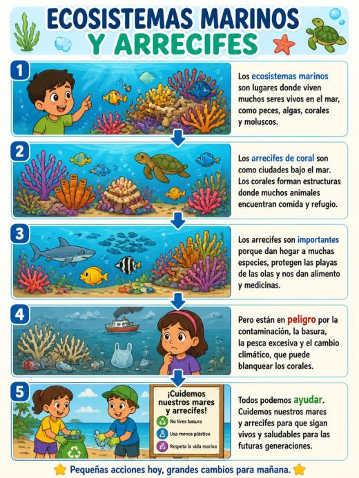 Ecosistemas Marinos y Arrecifes