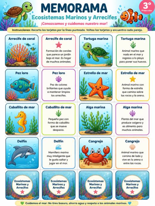 Ecosistemas Marinos y Arrecifes