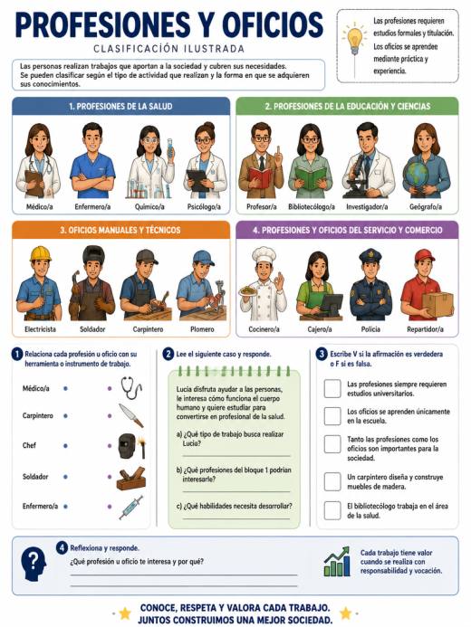 Profesiones y Oficios