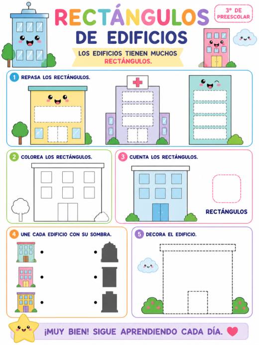 Rectángulos de Edificios