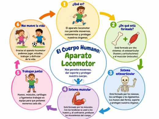 El Cuerpo Humano: Aparato Locomotor