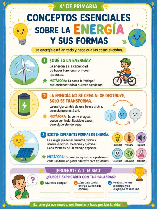 Conceptos Esenciales sobre la Energía y sus Formas