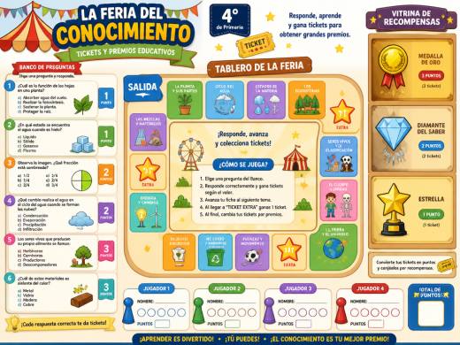 La Feria del Conocimiento: Tickets y Premios Educativos