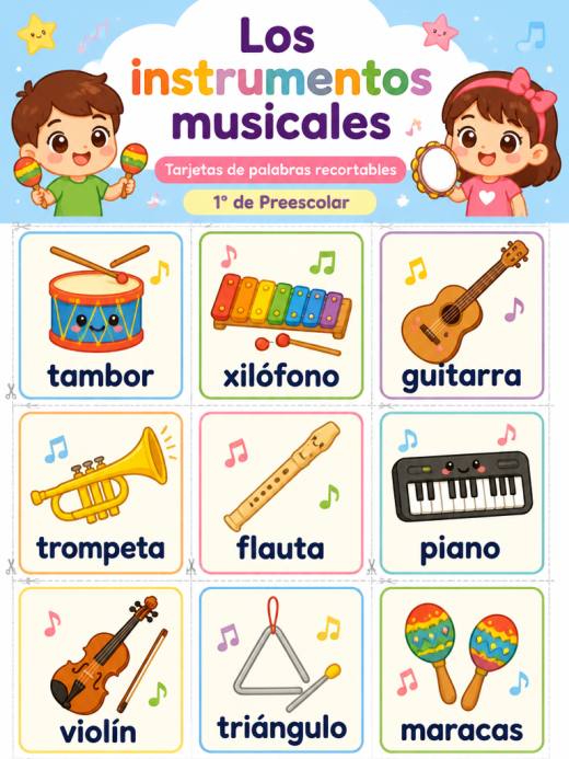 Los instrumentos musicales