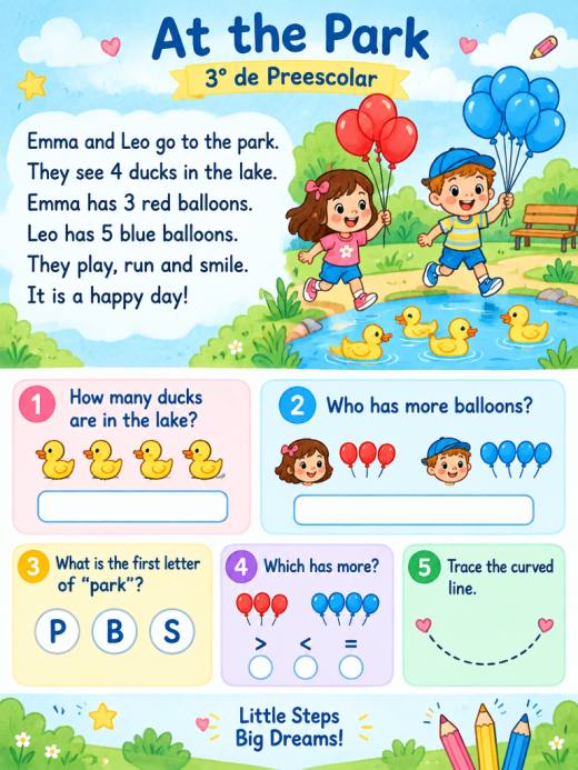 Illustrated Reading Comprehension