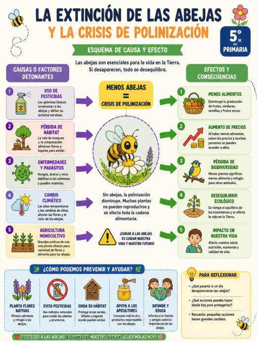 La Extinción de las Abejas y la Crisis de Polinización