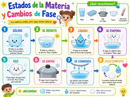 Estados de la Materia y Cambios de Fase