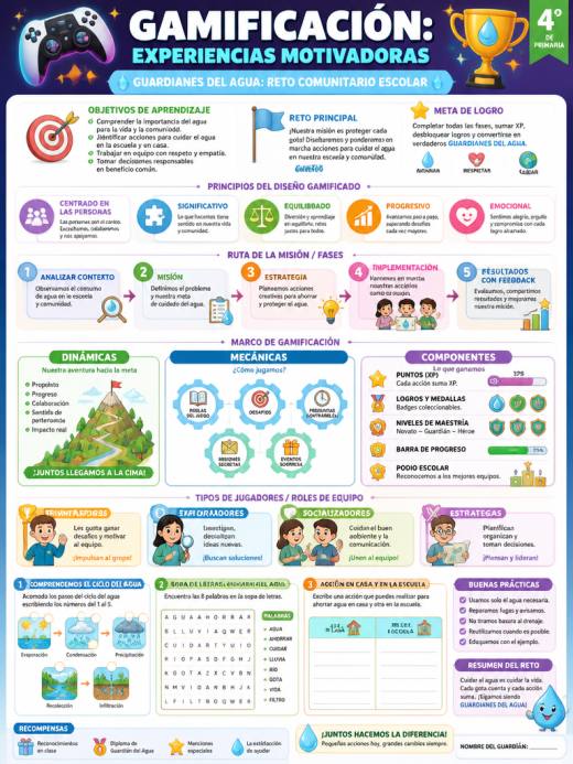 Guardianes del Agua: Reto Comunitario Escolar