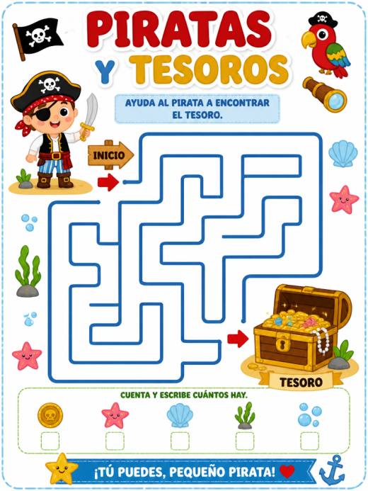 Piratas y Tesoros