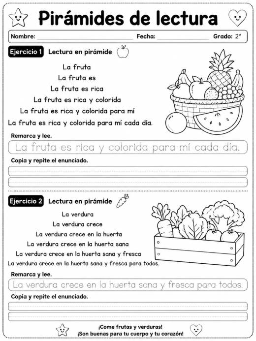 Frutas y Verduras Saludables