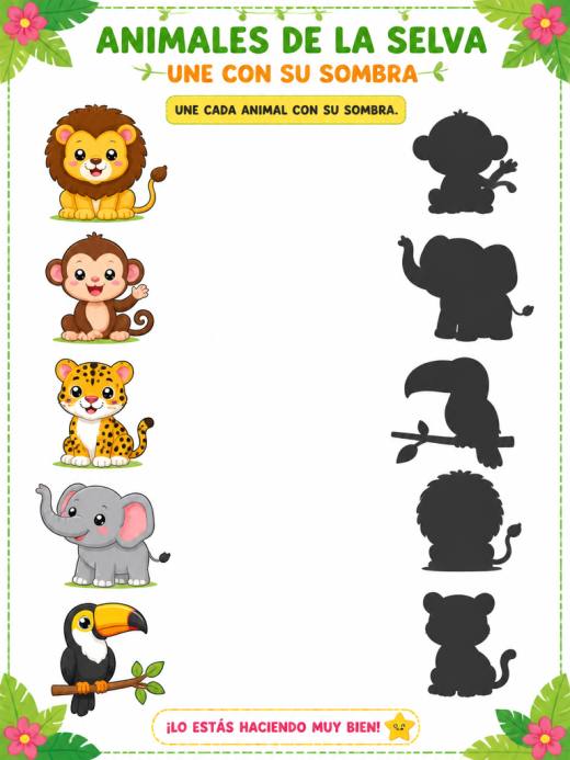 Animales de la Selva