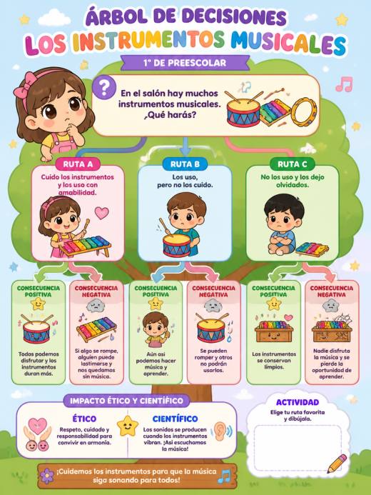 Los instrumentos musicales