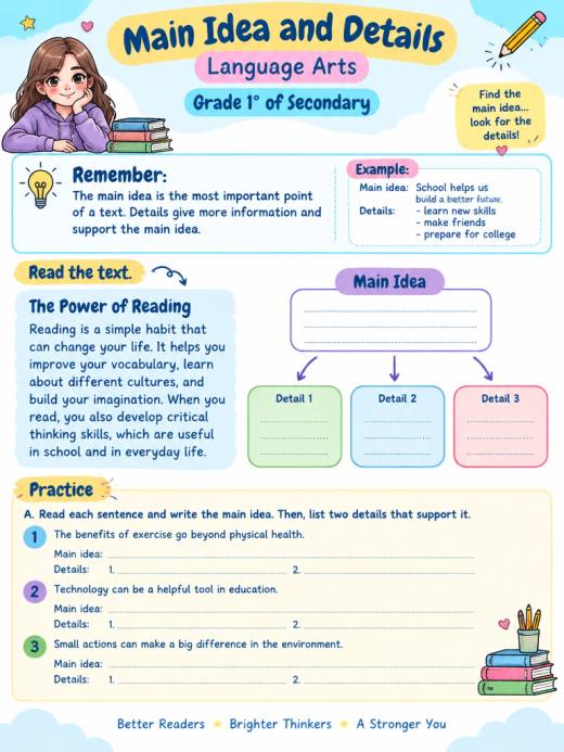 Main Idea and Details