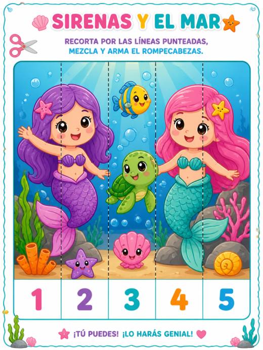 Sirenas y el Mar