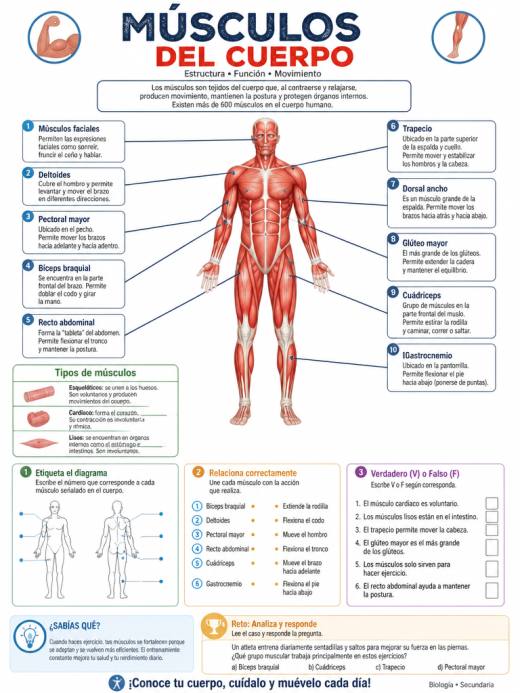 Músculos del Cuerpo