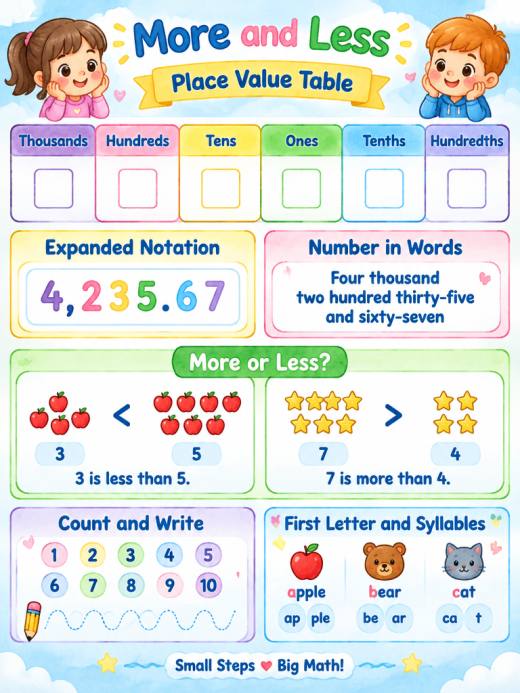 Place Value Table