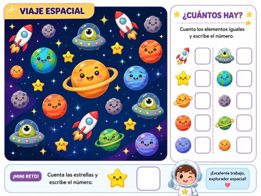 Viaje Espacial y Planetas