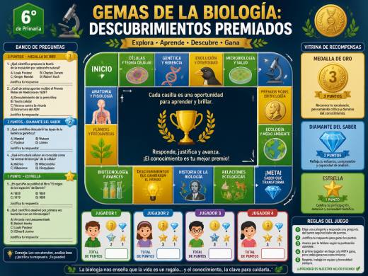 Gemas de la Biología: Descubrimientos Premiados