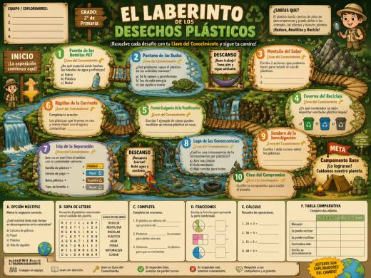 El Laberinto de los Desechos Plásticos