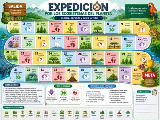 Expedición por los Ecosistemas del Planeta