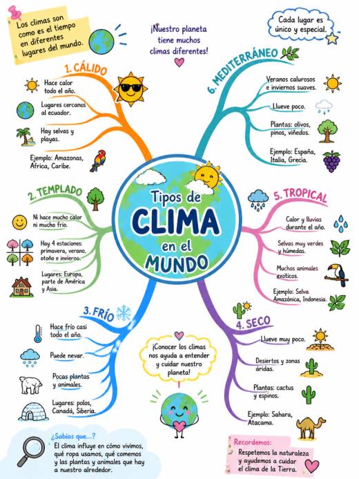 Tipos de Clima en el Mundo