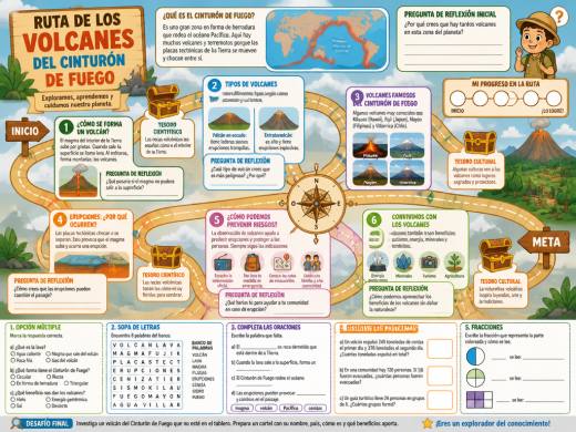 Ruta de los Volcanes del Cinturón de Fuego