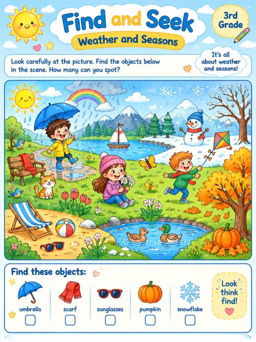 Search and Find (Preschool)