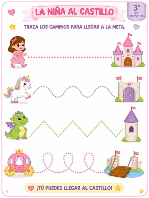 La Niña al Castillo
