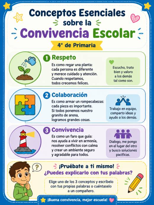 Conceptos Esenciales sobre la Convivencia Escolar