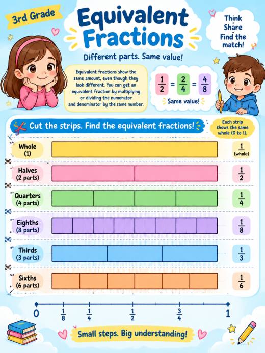 Fraction Strips