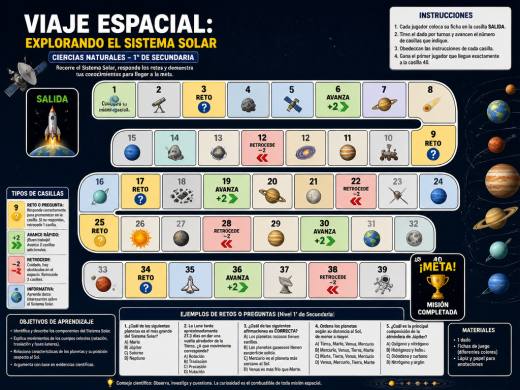 Viaje Espacial: Explorando el Sistema Solar