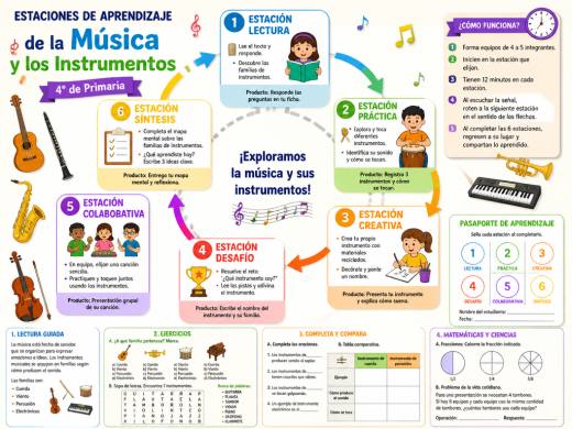 Estaciones de la Música y los Instrumentos